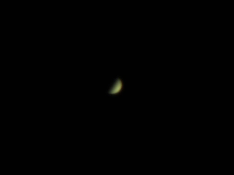 Fotografía de Venus tomada el 11 de enero de 2017