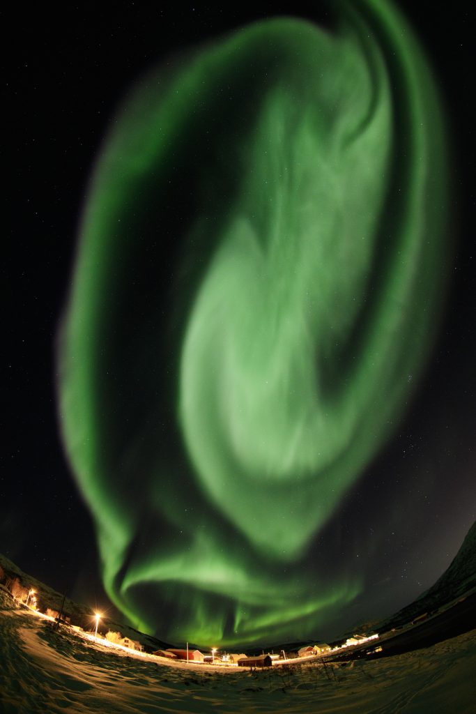 Auroras boreales desde Tromsø, Noruega