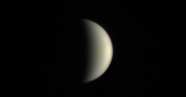 Fotografía de Venus tomada el 28 de enero de 2017