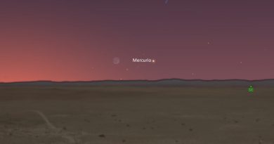 La conjunción de la Luna y Mercurio será visible antes del amanecer del 26 de enero