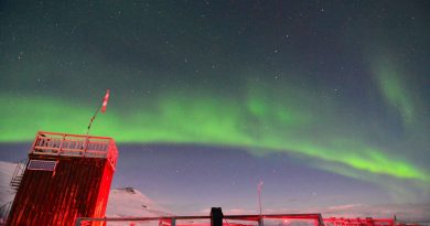Auroras boreales desde Abisko, Suecia