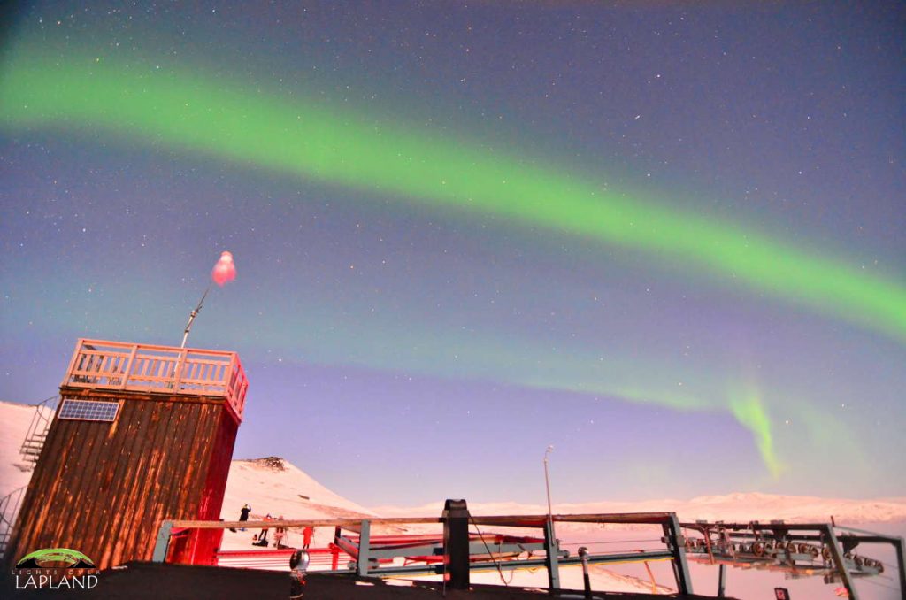 Auroras boreales desde Abisko, Suecia