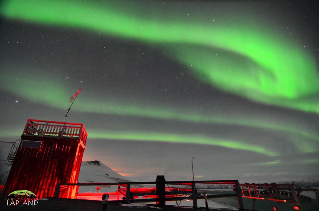 Auroras boreales desde Abisko, Suecia