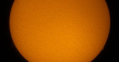 Foto del Sol tomada el 4 de febrero de 2017