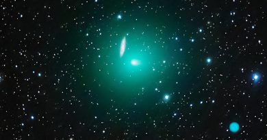 El Cometa 41P/Tuttle-Giacobini-Kresak y la Galaxia M108