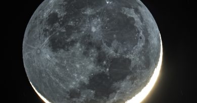 La Luna desde Arizona, Estados Unidos