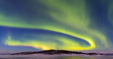 Auroras boreales desde Abisko, Suecia