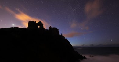 Foto de Venus desde Antrim, Irlanda del Norte