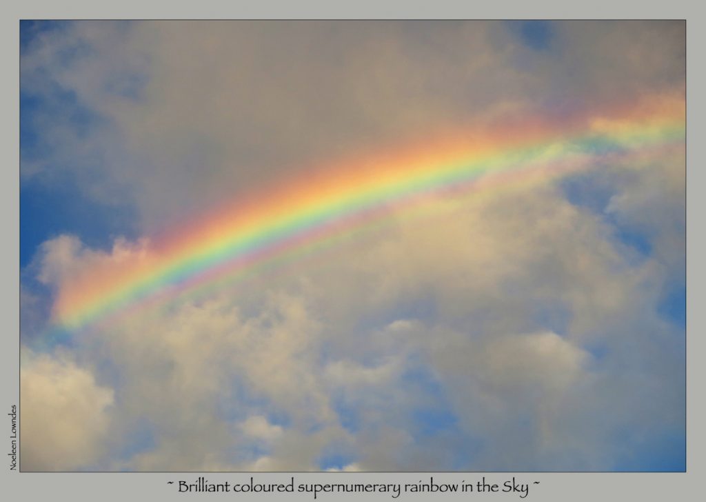 Arcoíris supernumerario desde Queensland, Australia
