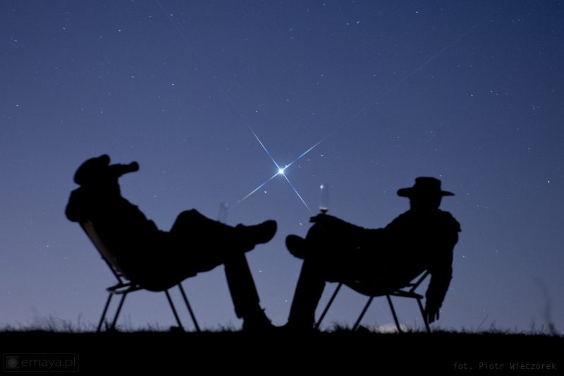Venus al anochecer desde Bydgoszcz, Polonia