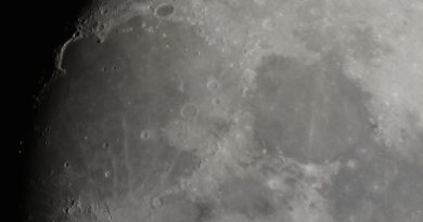 La Luna desde Sosnowiec, Polonia