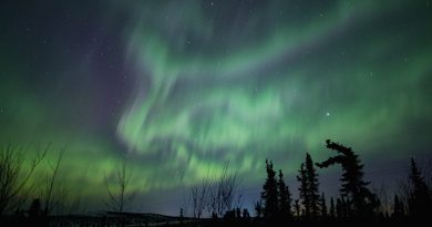 Auroras boreales desde el norte de Alaska