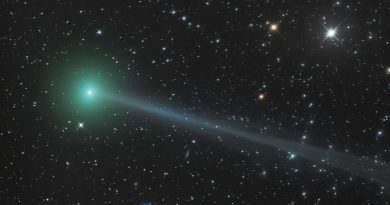 Foto del Cometa C/2015 ER61 (PANSTARRS) tomada el 7 de abril