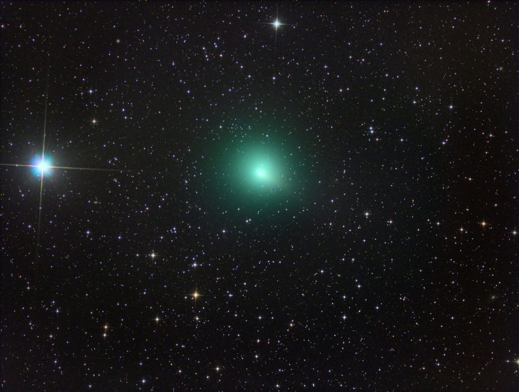 Imagen del Cometa 41P/Tuttle-Giacobini-Kresak (19-abril-2017)