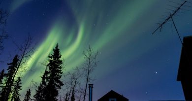 Auroras boreales desde Fairbanks, Alaska