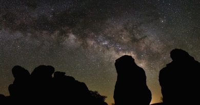 La Vía Láctea desde Nuevo México, Estados Unidos