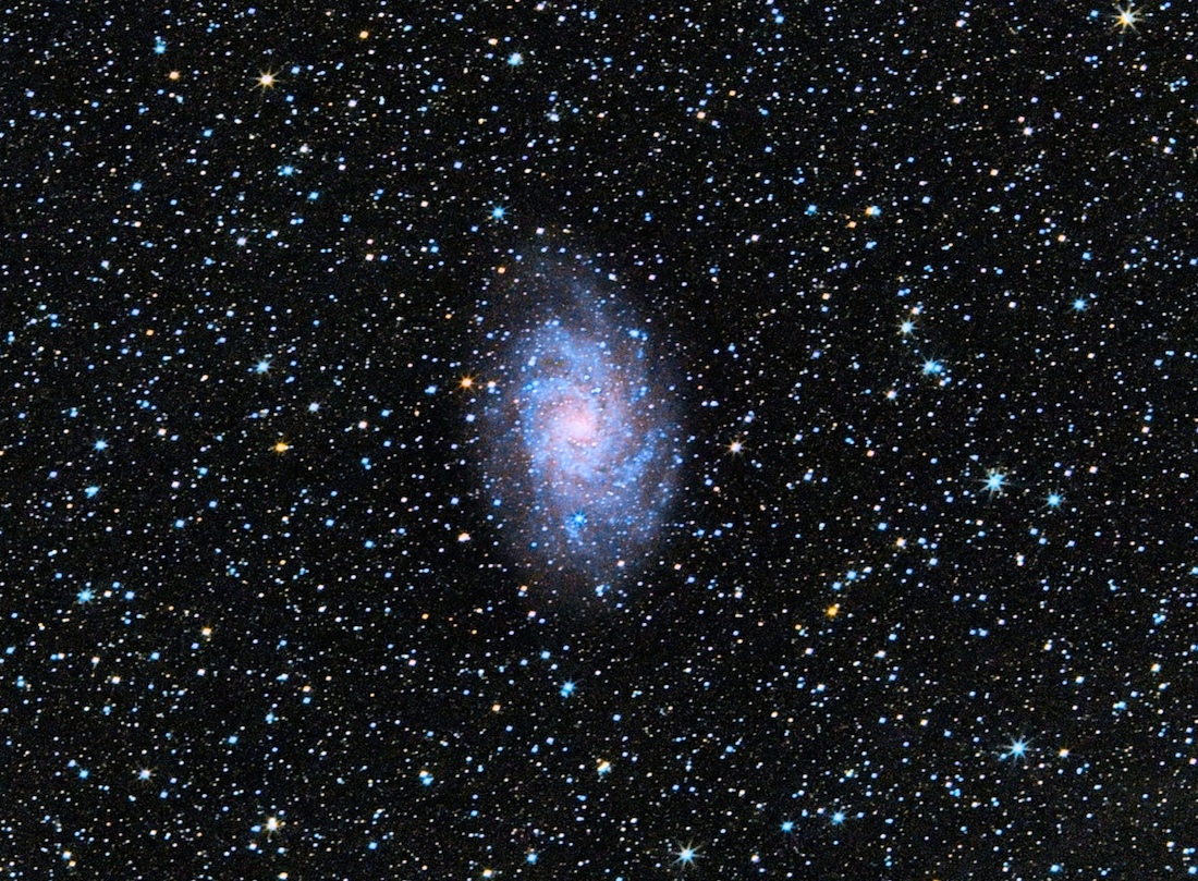 Imagen de la Galaxia del Triángulo (M33)
