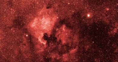 Imagen de las nebulosas Norteamérica y Pelícano