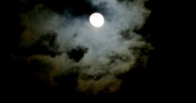 La Luna y Júpiter desde Estambul, Turquía