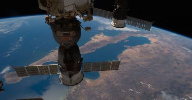 La península de Baja California y el mar de Cortés desde la ISS