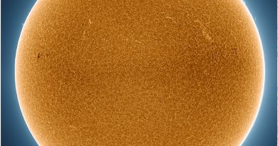 Foto del Sol tomada el 14 de mayo de 2017