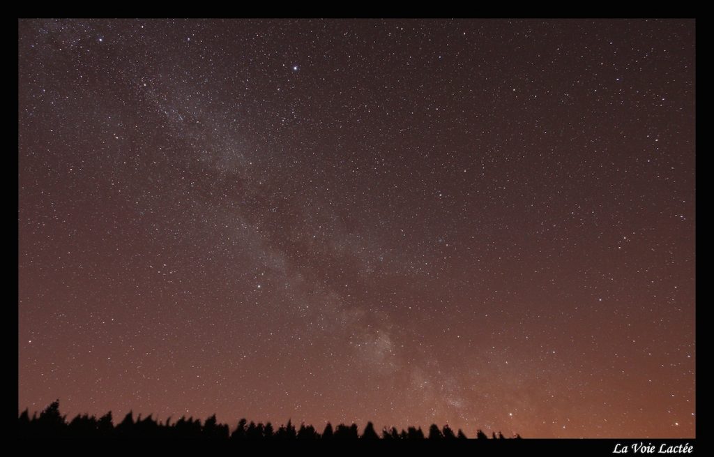 La Vía Láctea desde Manhay, Bélgica