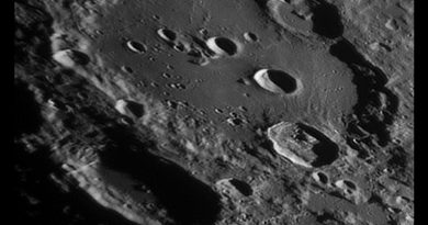 Imagen del cráter lunar Clavius (5-mayo-2017)