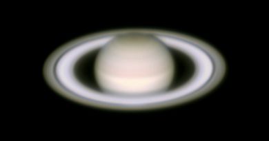 Foto de Saturno tomada el 28 de mayo de 2017