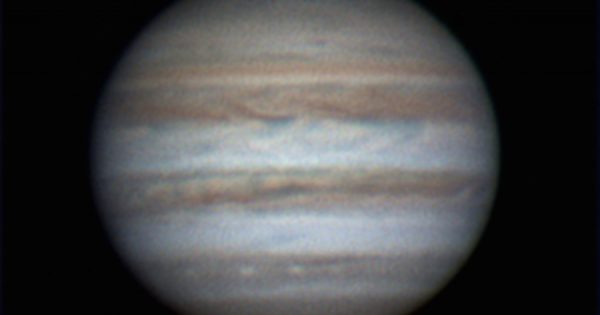 Foto de Júpiter tomada el 29 de abril de 2017
