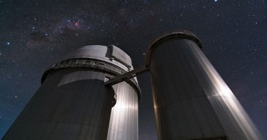 La Vía Láctea desde el Observatorio La Silla (Chile)