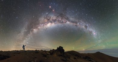 La Vía Láctea desde el Observatorio Paranal en Chile