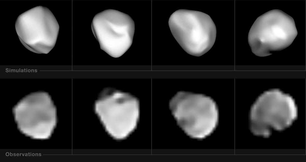 El instrumento SPHERE del VLT capta imágenes del asteroide 6 Hebe