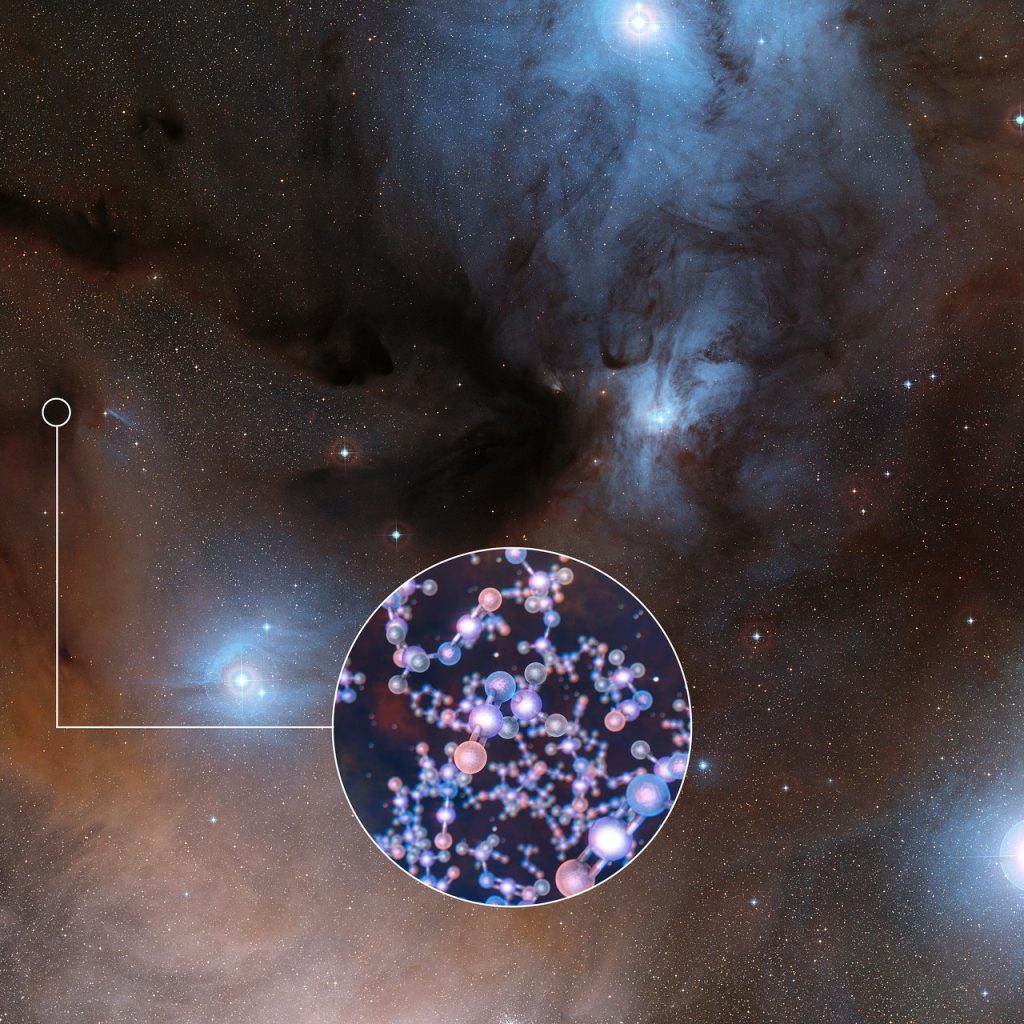 El Observatorio ALMA detecta ingredientes para la vida alrededor de estrellas jóvenes similares al Sol