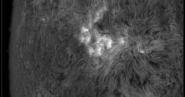 Imagen de la región activa 2661 (H-alfa)