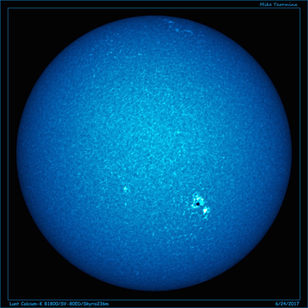 Imagen del Sol en Calcio-K (24-junio-2017)