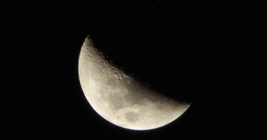 La Luna y Regulus desde Zimbabue