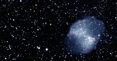Imagen de la Nebulosa Dumbbell (Messier 27)