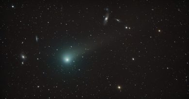 Foto del Cometa C/2015 V2 (Johnson) tomada el 18 de junio