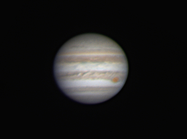 Foto de Júpiter tomada el 8 de junio de 2017