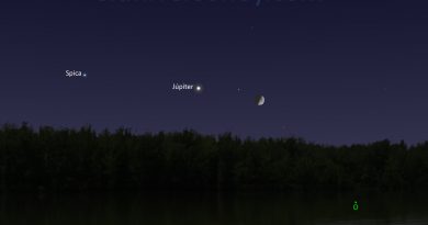 Esta noche se podrá ver la conjunción de la Luna y Júpiter
