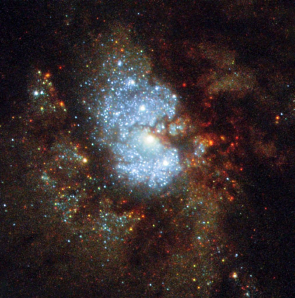 El Hubble capta una imagen de IC 342, mejor conocida como “la Galaxia Oculta”