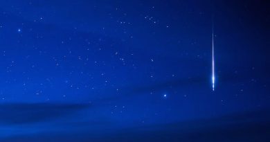 Fotografía de un meteoro desde Lindås, Noruega