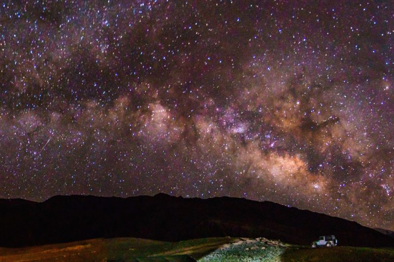 La Vía Láctea desde el Valle Spiti, India