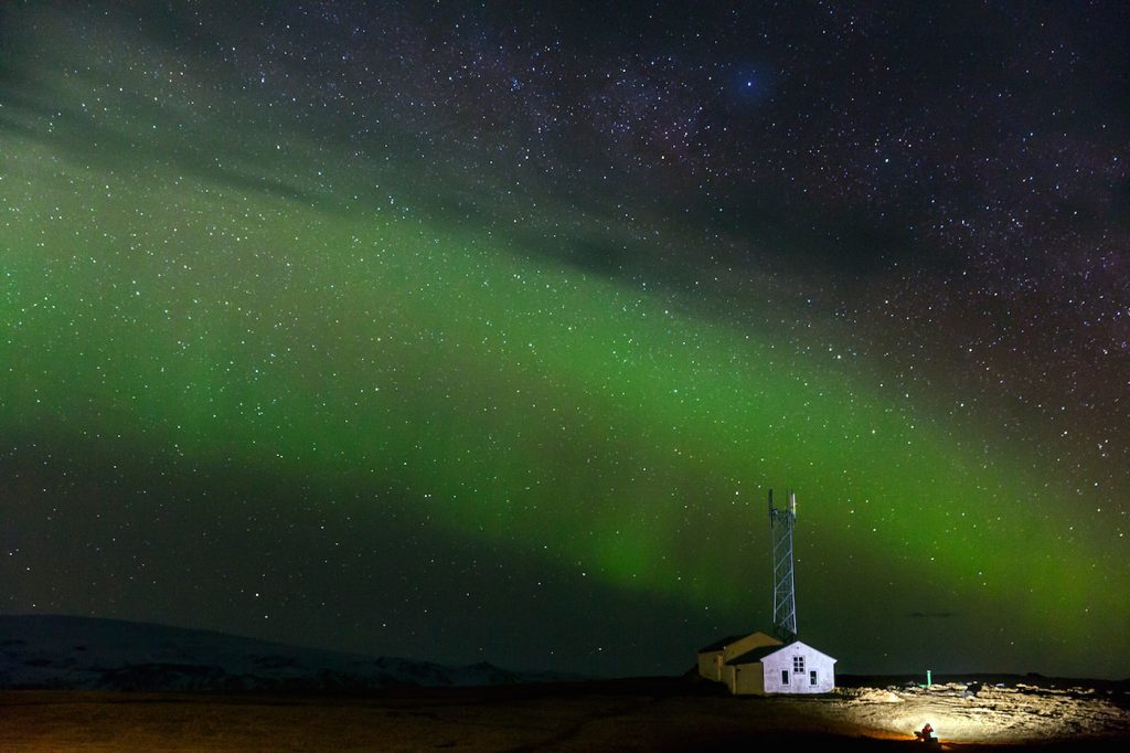 Auroras boreales desde Stykkishólmsbær, Islandia