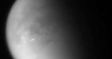 Imagen de Titán tomada por la sonda Cassini el 24 de julio