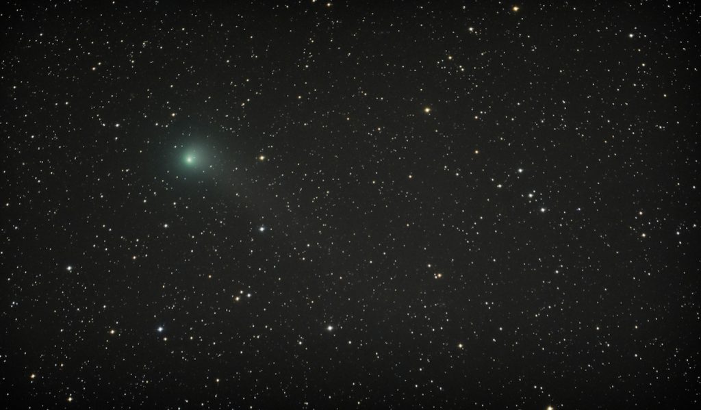 Foto del Cometa C/2015 V2 (Johnson) tomada el 21 de julio