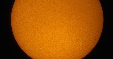 Imagen del Sol tomada el 26 de julio de 2017