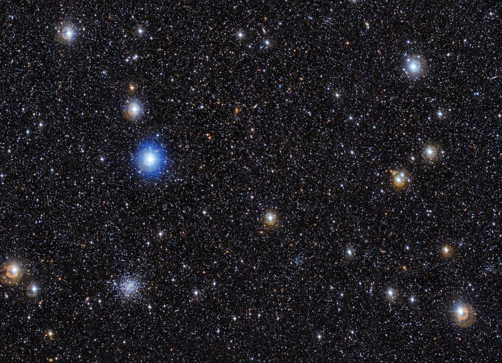 Las más de mil galaxias del cúmulo PLCKESZ G286.6-31.3