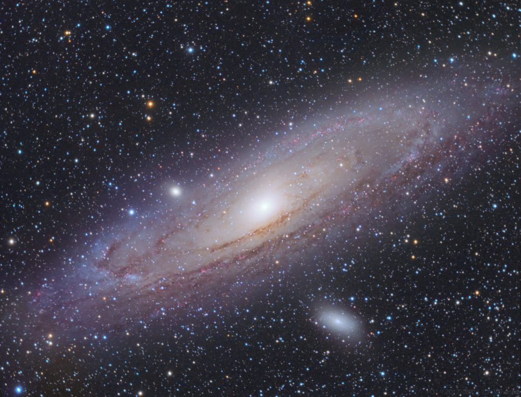 Imagen de la Galaxia de Andrómeda (Messier 31)