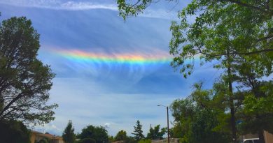 Arco circunhorizontal desde Nuevo México, Estados Unidos